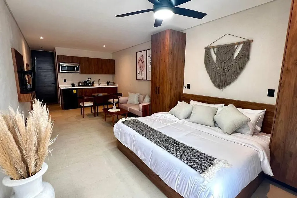 Comfy Plounge Pool Studio Tulum